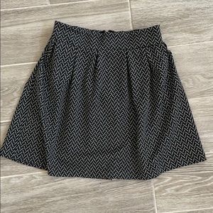 Black and White Skirt